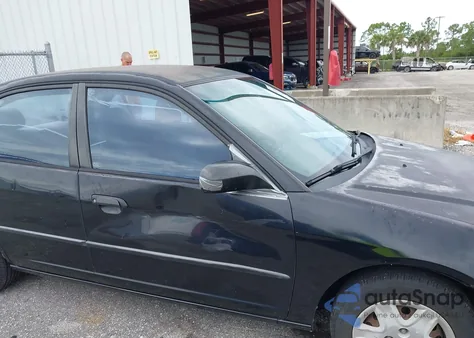 2005 Honda Civic Vp from USA, damaged, VIN 2HGES16315H525340